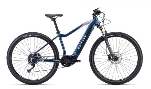 Damski elektryczny rower górski CTM RUBY 29" galaxy blue/stary różowy M, II.gat