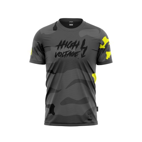 HIGH VOLTAGE - dres Trail Camo Fluo