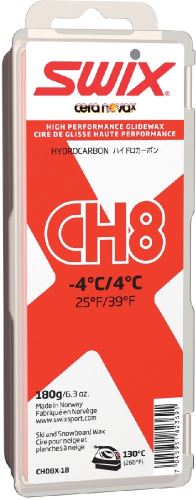 wosk SWIX CH8X 180g czerwony -4 / + 4 ° C