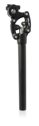 Odpružená sedlovka XLC SP-S11, 350mm, černá - různé průměry