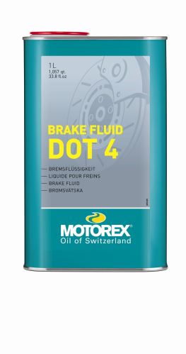 Brzdová kapalina MOTOREX DOT 4, 1 L
