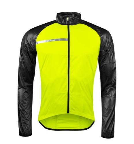 FORCE - bunda WINDPRO neprofuk, fluo-černá