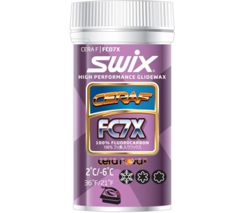 wosk SWIX FC7X Cera F Powder 30g 2 ° / -6 ° C