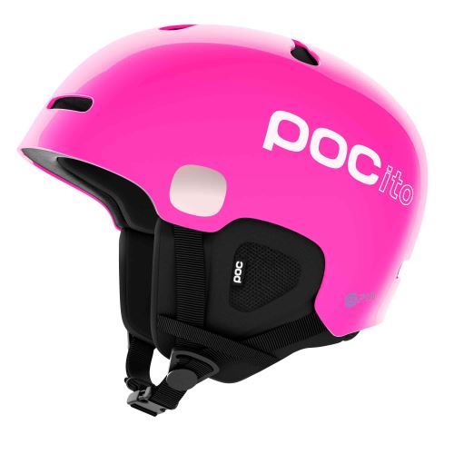 Přilba POCito Auric Cut Spin Fluorescent Pink