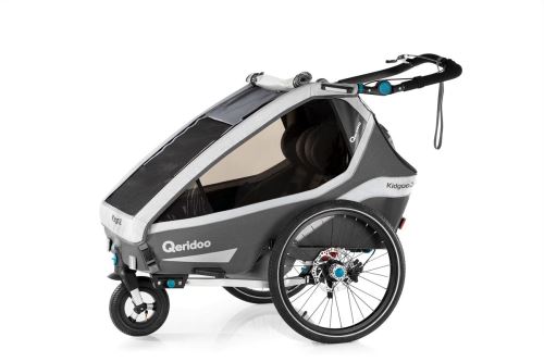 Wózek QERIDOO Kidgoo2 Sport - Szary - 2021