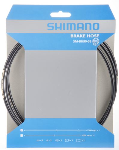 Brzdová hadice Shimano SM-BH90-SS, černá