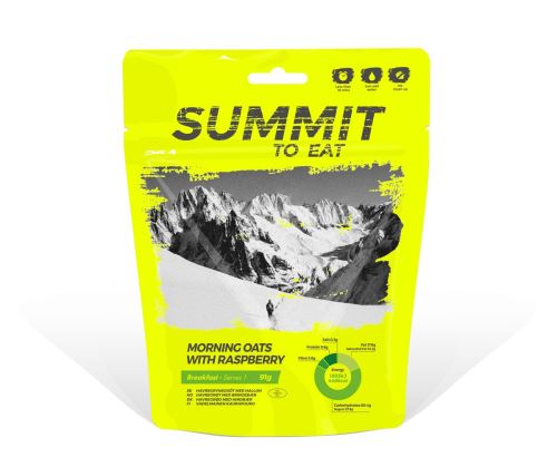 Summit To Eat - Płatki owsiane z malinami 98g / 454kcal