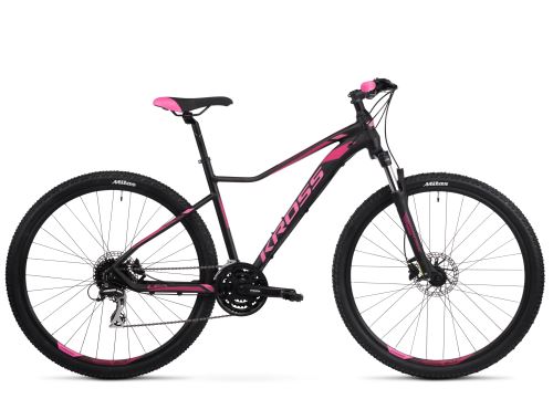 Damski rower górski Kross Lea 6.0 2022 27,5", Czarno-Różowy, XS