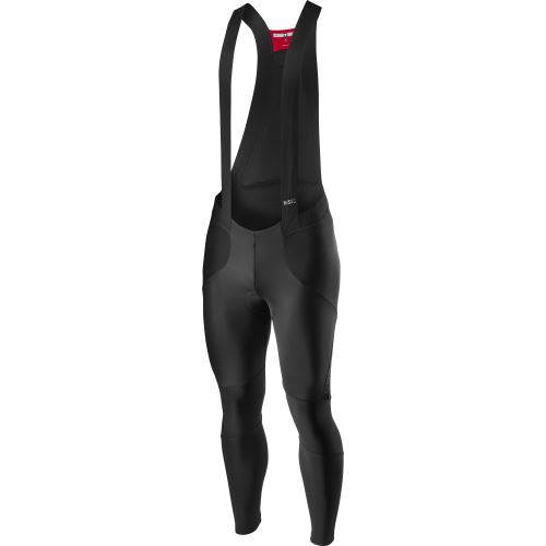 CASTELLI - zateplené kalhoty Sorpasso RoS Bibtight black