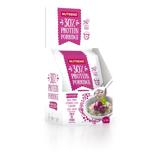 Kaše Nutrend Protein Porridge 5x50g - různé příchutě