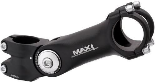 Stavitelný představec MAX1 60°/31,8 mm černý