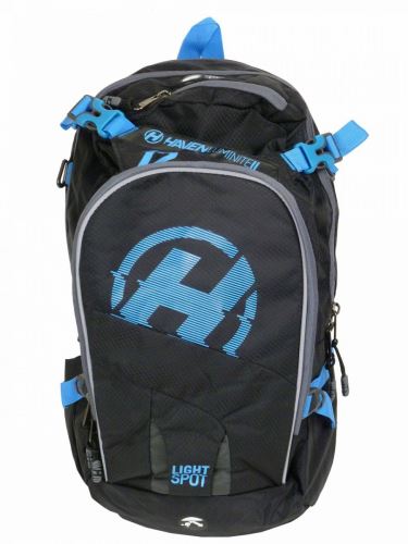 Hydratační batoh HAVEN LUMINITE II 18l black/blue batoh bez rezervoáru