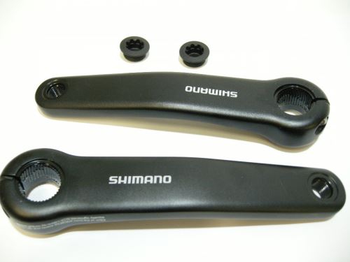 Kliky Shimano Steps FC-E6100, bez převodníku, černé