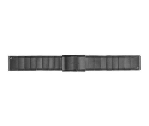 Řemínek pro fenix5/Quatix5/Forerunner 935 - QuickFit 22, ocelový, šedý
