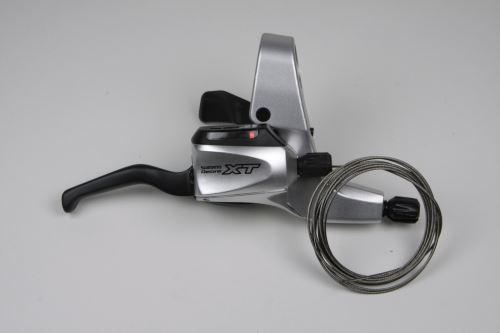 Řadící/Brzdová páka Shimano XT ST-M760 (trek) V-Brake levá, 3sp 3prstá