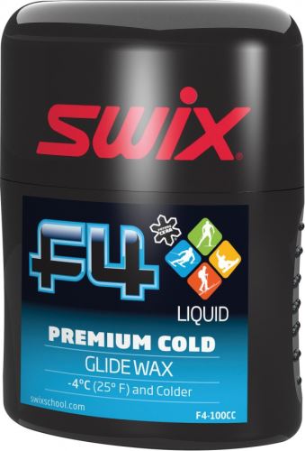 wosk SWIX F4-100CC 100 ml -4 ° C i chłodnica