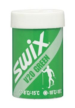 wosk SWIX V20 45g gradient zielony -8 / -15 ° C