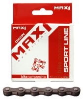 MAX1 - řetěz 5/6 rychlostí 116 článků, hnědý MAX1 - řetěz 5/6 rychlostí 116 článků, hnědý
