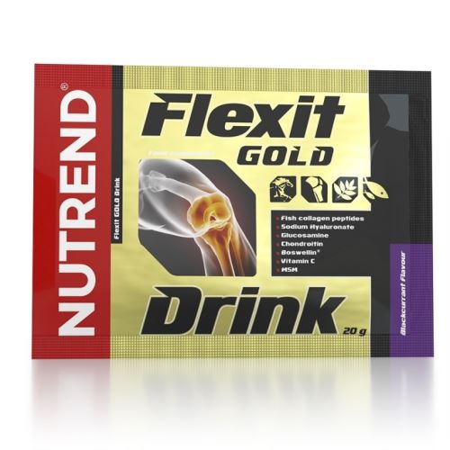 Nutrend Flexit GOLD Drink 10x20g czarnej porzeczki