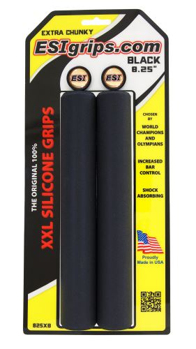 ESI XXL Extra Chunky Grips 8,25 "/ 21cm czarny / czarny
