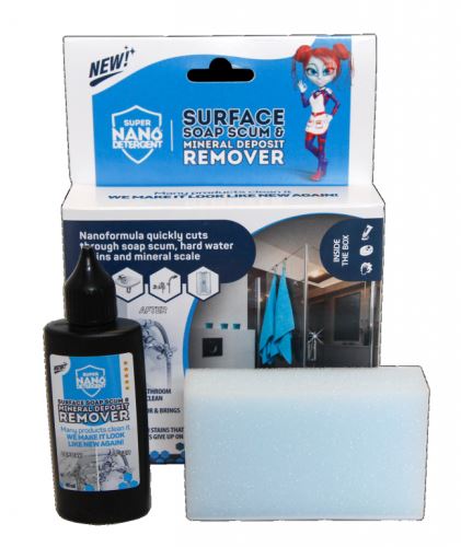 Środek do czyszczenia szorowania na bazie chromu i stali nierdzewnej NANOPROTECH Surface Soap Scum Remover