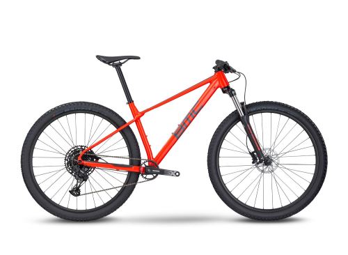 BMC - Twostroke AL FOUR Neon Red/Grey