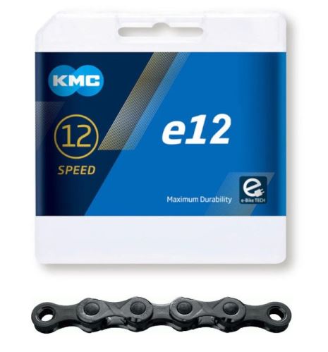 Řetěz KMC E12, 12 rychlostí, 130 článků