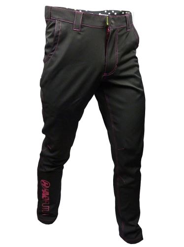 Spodnie HAVEN FUTURA czarno / różowe