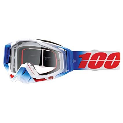 Sjezdové brýle 100% RACECRAFT Goggle Fourth - Clear Lens