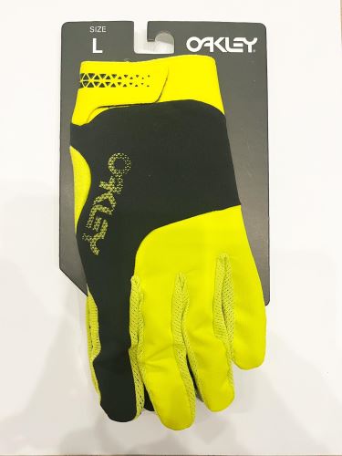 Celoprstové rukavice Oakley OFF Camber MTB - žlutá/černá