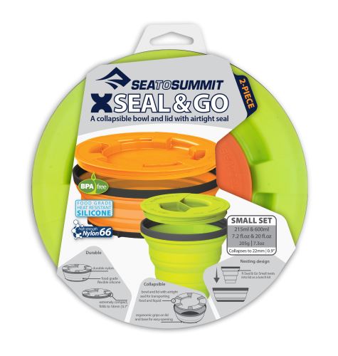 Skládací nádoba Sea To Summit X-Seal & Go Set Small