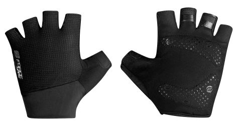 Krátkoprsté rukavice FORCE DARK gel, černé