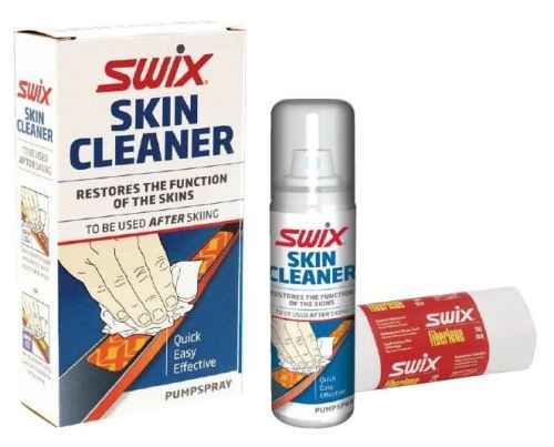 Čistič SWIX N16 pásu Skin,sprej 70 ml + papír.utěr
