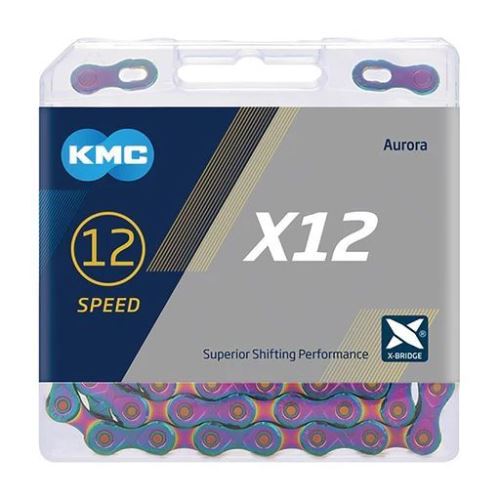 Řetěz KMC X12 AURORA, 12 rychlostí, 126 článků
