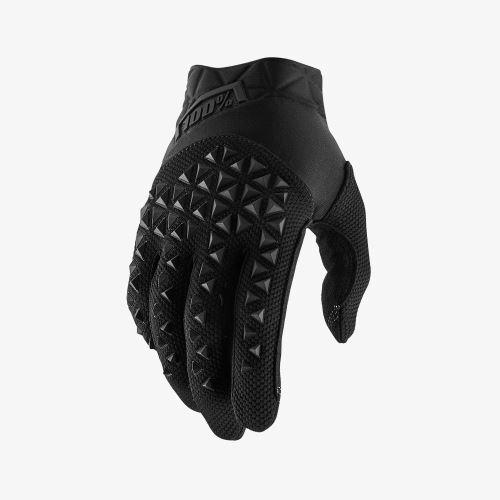Celoprstové rukavice 100% Airmatic, černá