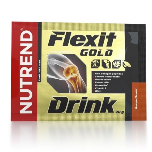 Nutrend Flexit GOLD Drink 10x20g pomarańczowy