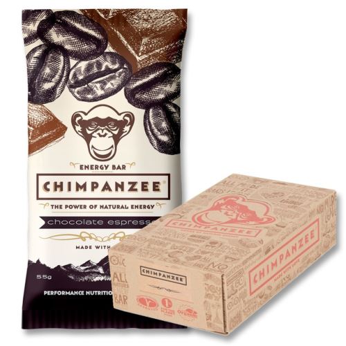 Tyčinka CHIMPANZEE ENERGY BAR Chocolate Espresso 55g