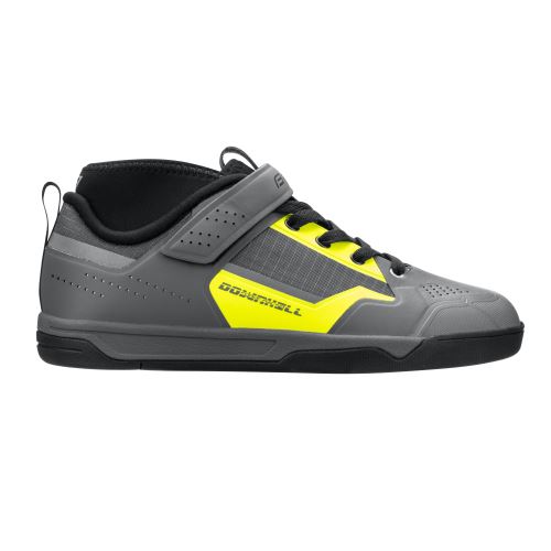 Buty FORCE DOWNHILL, fluo-czarne