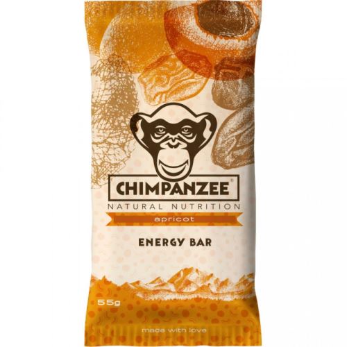 Tyčinka CHIMPANZEE ENERGY BAR Apricot 55g