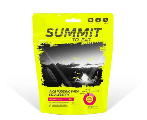 Summit To Eat - Pudding ryżowy z truskawkami 90g / 401kcal