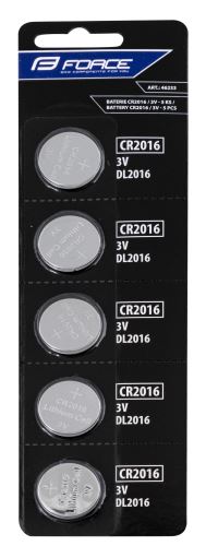 bateria FORCE moneta CR2016 / 3V 1 szt
