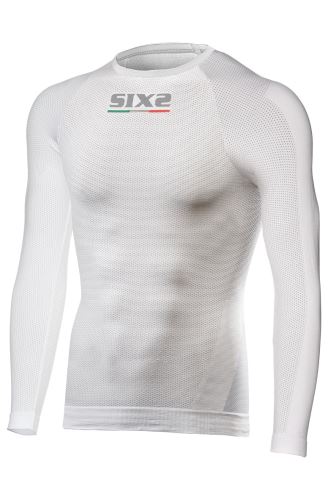 Funkcjonalna koszulka SIXS TS2 z długim rękawem biała XL