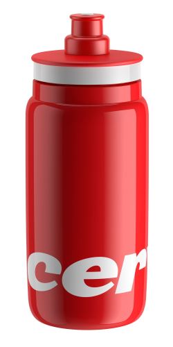 butelka ELITE FLY CERVELO 0,55 l, biało-czerwony