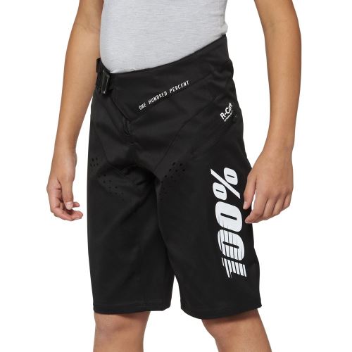 Kraťasy 100% R-CORE Youth Shorts Black - 28