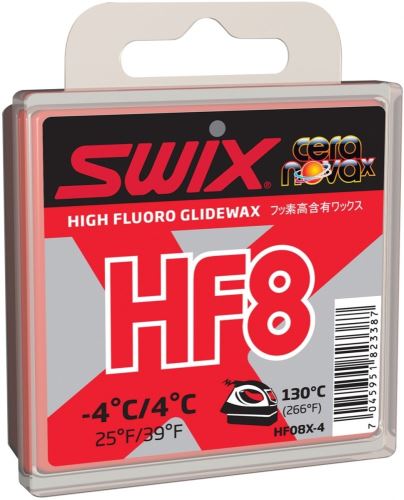 wosk SWIX HF8X 40g -4 ° / + 4 ° C