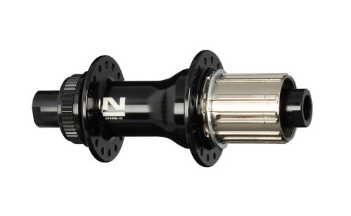 Zadní náboj Novatec D792SB-CL-X12-A4S-11S centerlock black, 32 děr
