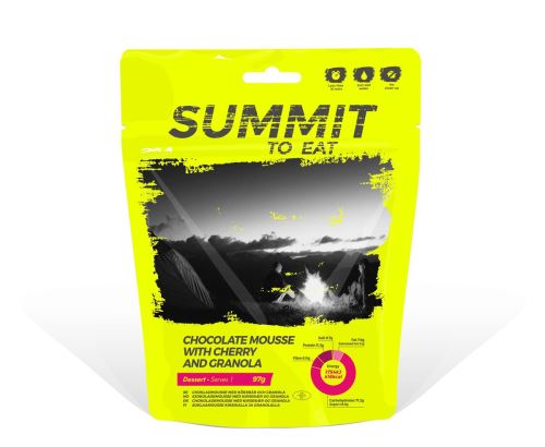Čokoládová pěna s Granolou a třešněmi - Summit To Eat 97g/400kcal