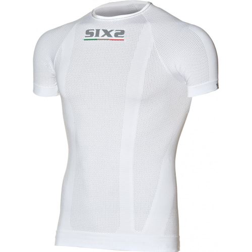 Funkcjonalna koszulka dziecięca z krótkim rękawem SIXS K TS1 biała