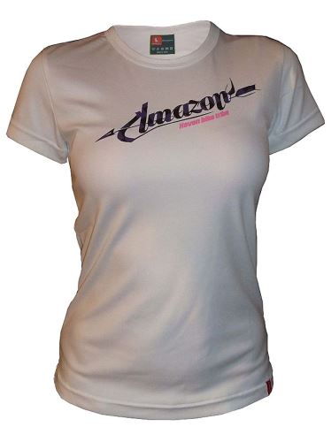 Damska koszulka HAVEN AMAZON biało/fioletowa