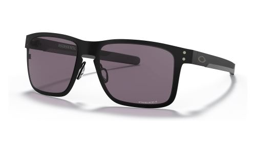 Metalowe okulary Oakley Holbrook, matowa czerń / szary PRIZM